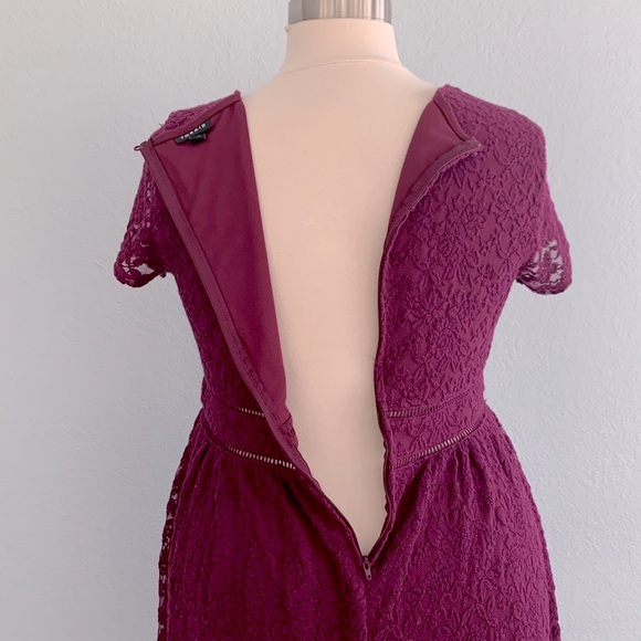 Torrid Lace Scoop Neck Skater Dress - Picture 11 of 15